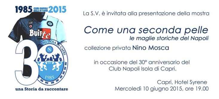 MOSTRA MAGLIE NAPOLI NINO MOSCA CAPRI